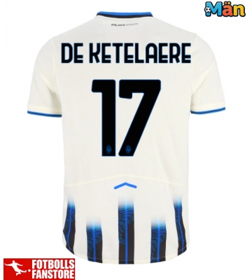 Atalanta Charles De Ketelaere #17 Bortatröja 2025-26 Kortärmad