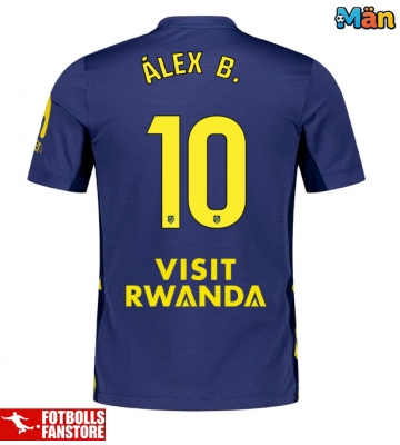 Atletico Madrid Alex Baena #10 Bortatröja 2025-26 Kortärmad