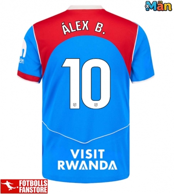 Atletico Madrid Alex Baena #10 Tredje Tröja 2025-26 Kortärmad