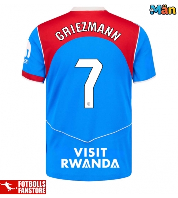 Atletico Madrid Antoine Griezmann #7 Tredje Tröja 2025-26 Kortärmad