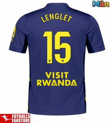 Atletico Madrid Clement Lenglet #15 Bortatröja 2025-26 Kortärmad