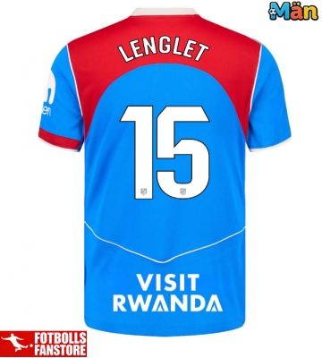 Atletico Madrid Clement Lenglet #15 Tredje Tröja 2025-26 Kortärmad