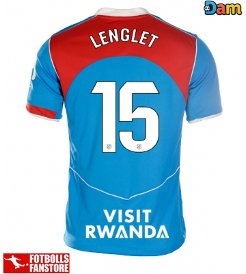 Atletico Madrid Clement Lenglet #15 Tredje Tröja Dam 2025-26 Kortärmad