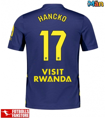 Atletico Madrid David Hancko #17 Bortatröja 2025-26 Kortärmad