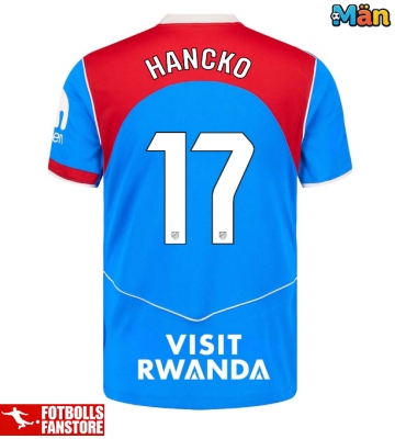 Atletico Madrid David Hancko #17 Tredje Tröja 2025-26 Kortärmad
