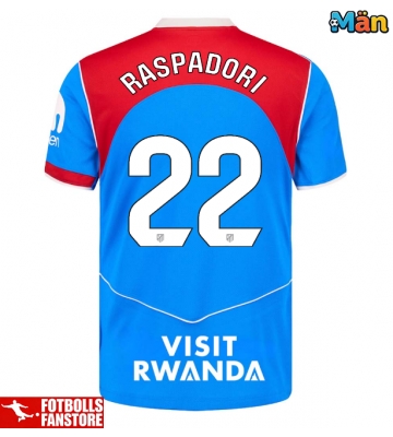 Atletico Madrid Giacomo Raspadori #22 Tredje Tröja 2025-26 Kortärmad
