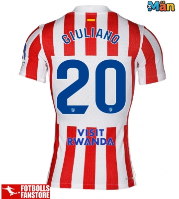 Atletico Madrid Giuliano Simeone #20 Hemmatröja 2025-26 Kortärmad