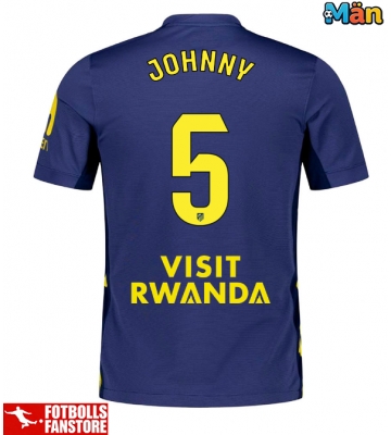 Atletico Madrid Johnny Cardoso #5 Bortatröja 2025-26 Kortärmad