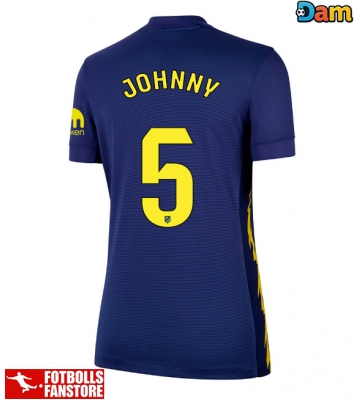 Atletico Madrid Johnny Cardoso #5 Bortatröja Dam 2025-26 Kortärmad