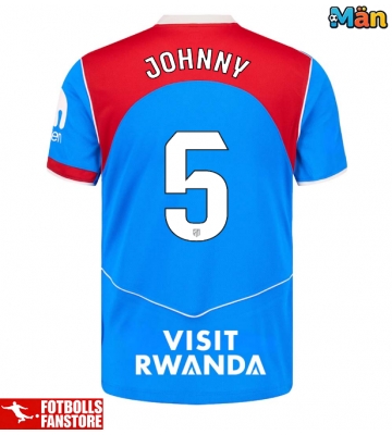 Atletico Madrid Johnny Cardoso #5 Tredje Tröja 2025-26 Kortärmad