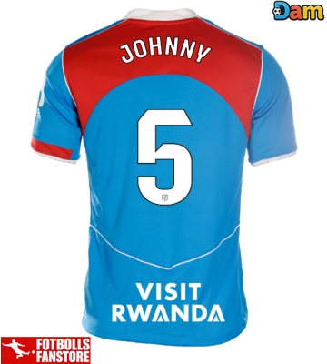 Atletico Madrid Johnny Cardoso #5 Tredje Tröja Dam 2025-26 Kortärmad