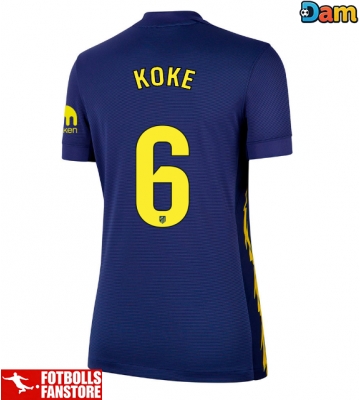 Atletico Madrid Koke #6 Bortatröja Dam 2025-26 Kortärmad