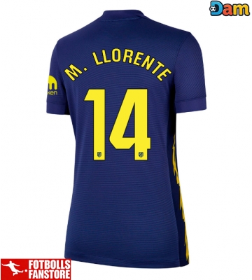 Atletico Madrid Marcos Llorente #14 Bortatröja Dam 2025-26 Kortärmad