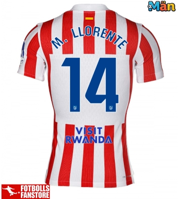 Atletico Madrid Marcos Llorente #14 Hemmatröja 2025-26 Kortärmad