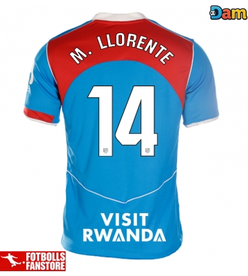 Atletico Madrid Marcos Llorente #14 Tredje Tröja Dam 2025-26 Kortärmad