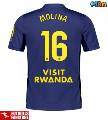 Atletico Madrid Nahuel Molina #16 Bortatröja 2025-26 Kortärmad