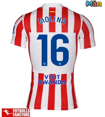 Atletico Madrid Nahuel Molina #16 Hemmatröja 2025-26 Kortärmad