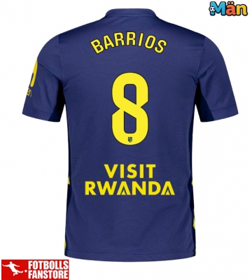 Atletico Madrid Pablo Barrios #8 Bortatröja 2025-26 Kortärmad