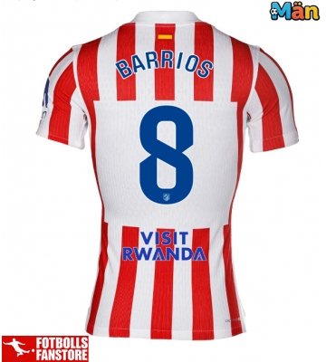 Atletico Madrid Pablo Barrios #8 Hemmatröja 2025-26 Kortärmad