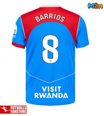 Atletico Madrid Pablo Barrios #8 Tredje Tröja 2025-26 Kortärmad