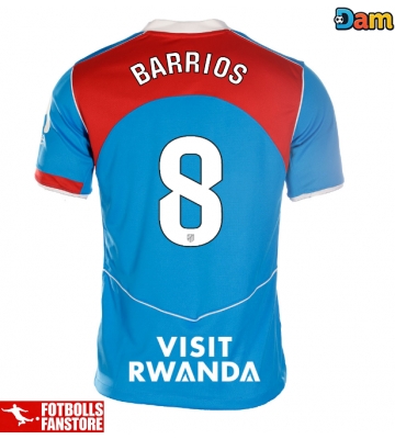 Atletico Madrid Pablo Barrios #8 Tredje Tröja Dam 2025-26 Kortärmad