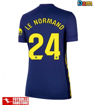 Atletico Madrid Robin Le Normand #24 Bortatröja Dam 2025-26 Kortärmad