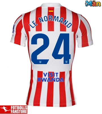 Atletico Madrid Robin Le Normand #24 Hemmatröja 2025-26 Kortärmad