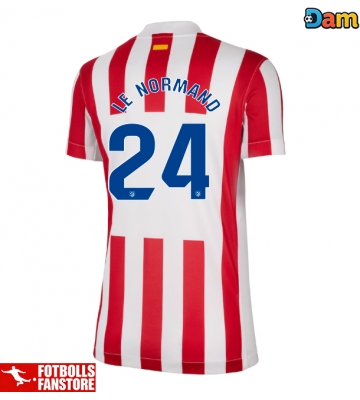 Atletico Madrid Robin Le Normand #24 Hemmatröja Dam 2025-26 Kortärmad