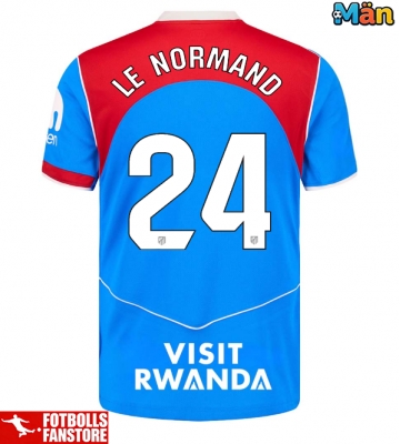 Atletico Madrid Robin Le Normand #24 Tredje Tröja 2025-26 Kortärmad