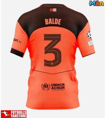 Barcelona Alejandro Balde #3 Tredje Tröja 2025-26 Kortärmad