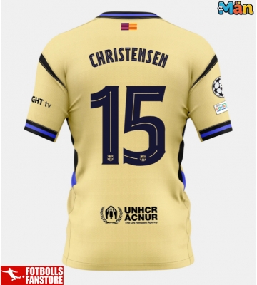Barcelona Andreas Christensen #15 Bortatröja 2025-26 Kortärmad