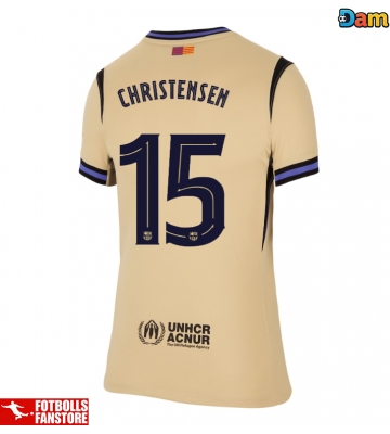 Barcelona Andreas Christensen #15 Bortatröja Dam 2025-26 Kortärmad