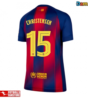 Barcelona Andreas Christensen #15 Hemmatröja Dam 2025-26 Kortärmad