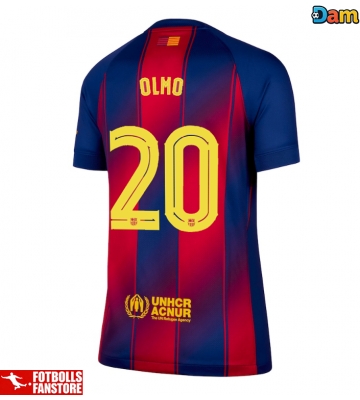 Barcelona Dani Olmo #20 Hemmatröja Dam 2025-26 Kortärmad