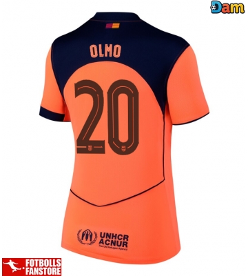 Barcelona Dani Olmo #20 Tredje Tröja Dam 2025-26 Kortärmad