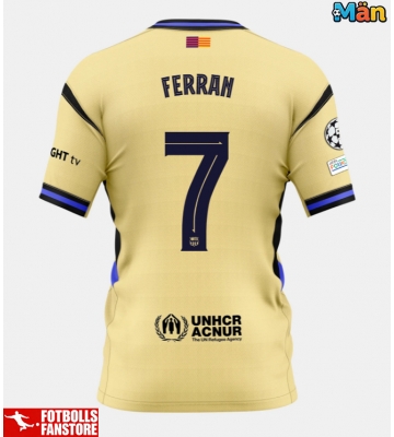 Barcelona Ferran Torres #7 Bortatröja 2025-26 Kortärmad