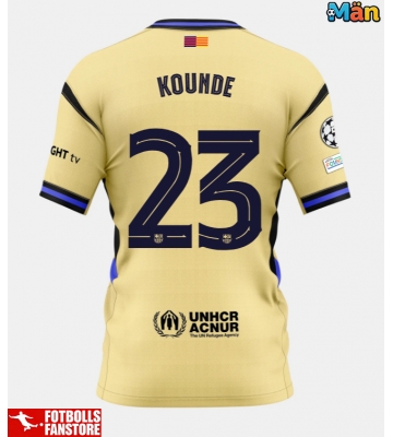Barcelona Jules Kounde #23 Bortatröja 2025-26 Kortärmad