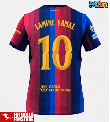 Barcelona Lamine Yamal #10 Hemmatröja 2026-27 Kortärmad