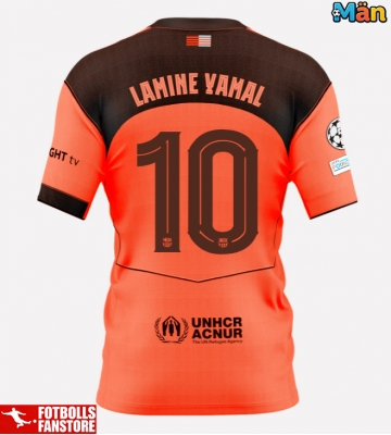 Barcelona Lamine Yamal #10 Tredje Tröja 2025-26 Kortärmad