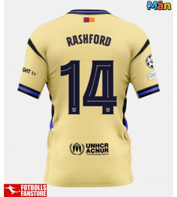 Barcelona Marcus Rashford #14 Bortatröja 2025-26 Kortärmad