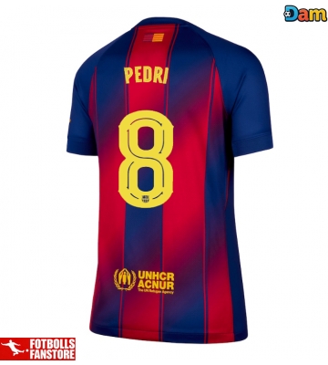 Barcelona Pedri Gonzalez #8 Hemmatröja Dam 2025-26 Kortärmad
