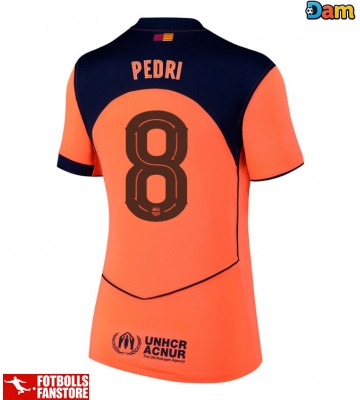 Barcelona Pedri Gonzalez #8 Tredje Tröja Dam 2025-26 Kortärmad