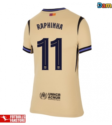 Barcelona Raphinha Belloli #11 Bortatröja Dam 2025-26 Kortärmad