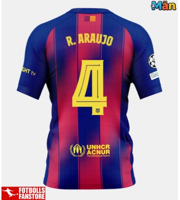 Barcelona Ronald Araujo #4 Hemmatröja 2025-26 Kortärmad