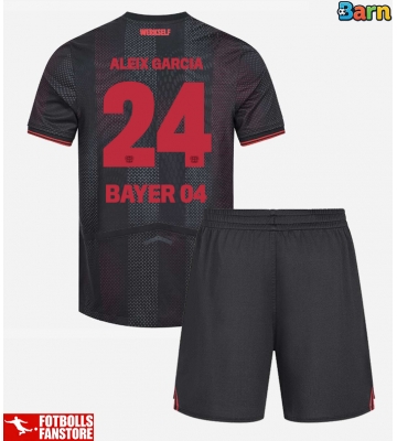 Bayer Leverkusen Aleix Garcia #24 Hemmatröja Barn 2025-26 Kortärmad (+ Korta byxor)