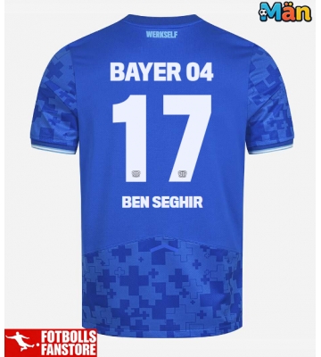 Bayer Leverkusen Eliesse Ben Seghir #17 Tredje Tröja 2025-26 Kortärmad