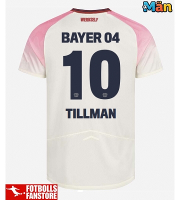 Bayer Leverkusen Malik Tillman #10 Bortatröja 2025-26 Kortärmad