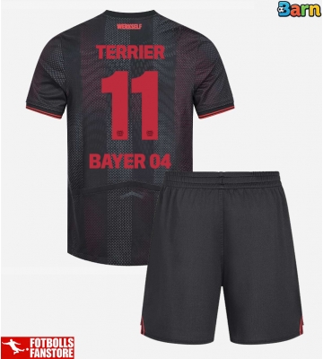 Bayer Leverkusen Martin Terrier #11 Hemmatröja Barn 2025-26 Kortärmad (+ Korta byxor)