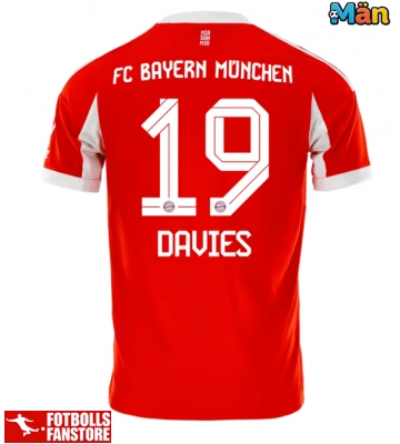 Bayern Munich Alphonso Davies #19 Hemmatröja 2025-26 Kortärmad