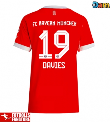 Bayern Munich Alphonso Davies #19 Hemmatröja Dam 2025-26 Kortärmad